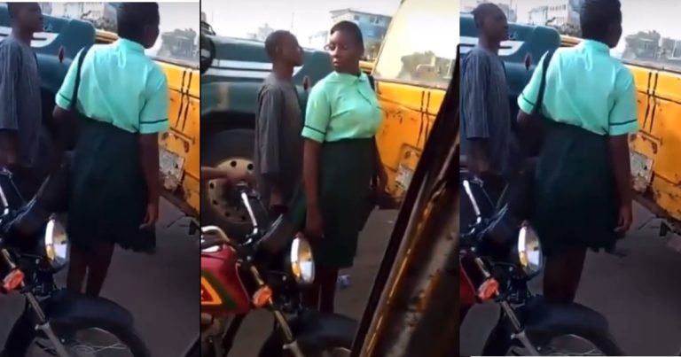 "The pressure is getting wesser"— Funny moment passersby were stuck in Lagos traffic