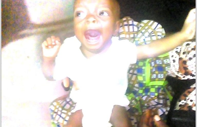 Three-month-old baby abandoned in Lagos .