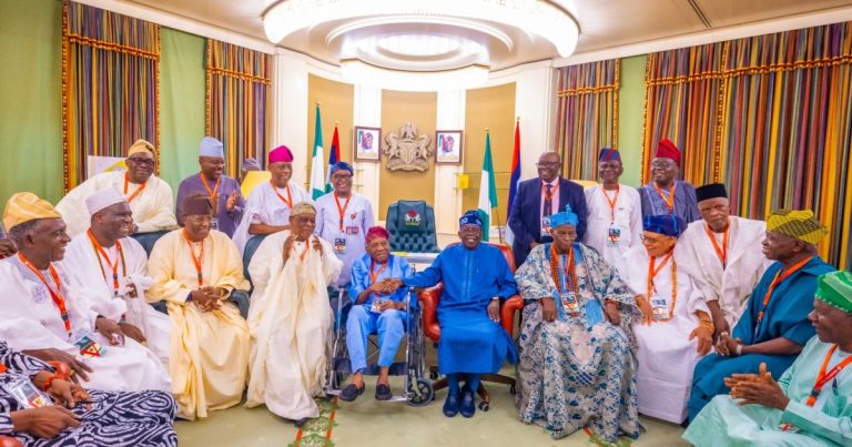 Tinubu meets Afenifere leader, vows tough action against threats to