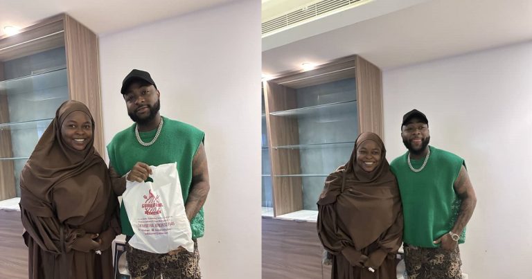 “To the BESTEST IDOLO, I stan and re-stan for life" - Female fan ecstatic as Davido patronizes her guinea fowl business