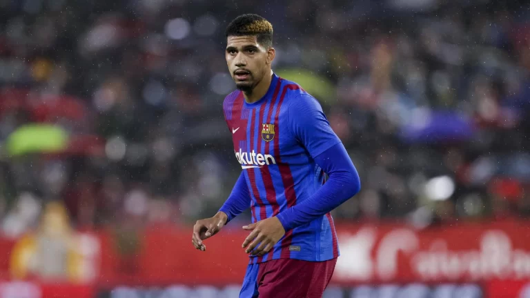 UCL: 'God is in control' - Barcelona's Ronald Araujo apologises to fans