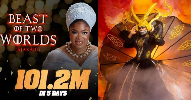 "Your Bobrisky stunt worked o"— Netizens react as Eniola Ajao's movie hits 101.2million in 5days