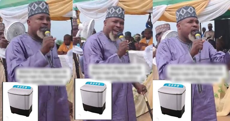 "A good wife should wash her husband's clothes with her hand, not with a washing machine unless she doesn't want her children to be blessed" – Muslim cleric (VIDEO)