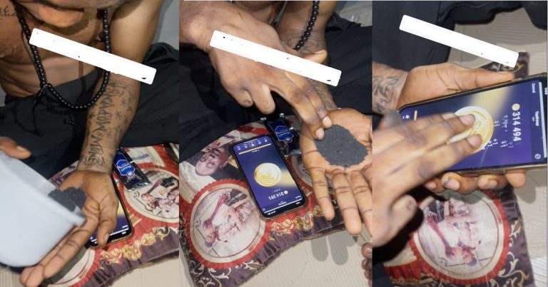 "Everybody go go rest by 30th " – Buzz stirs as a man uses jújú to boost TapSwap coins (VIDEO)