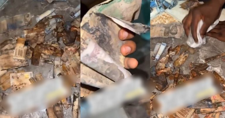 Man Left Heart Broken After Discovering His 12-Month Savings Decayed In His Piggy Bank (VIDEO)