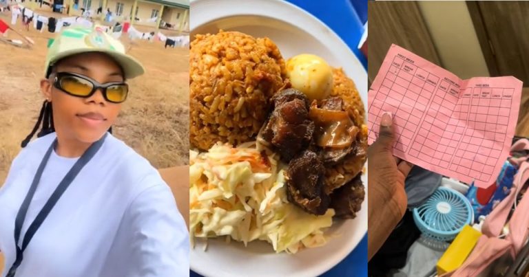 "Na only four meals she chop for camp?" – Lady shares how she benefited from "pretty girl privilege" while in NYSC camp (WATCH)