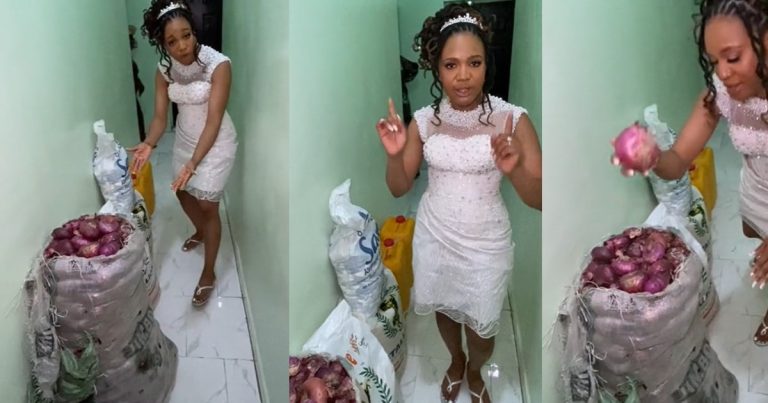"No yam and drinks?" – Nigerian lady shocked by her Esan bride price (WATCH)