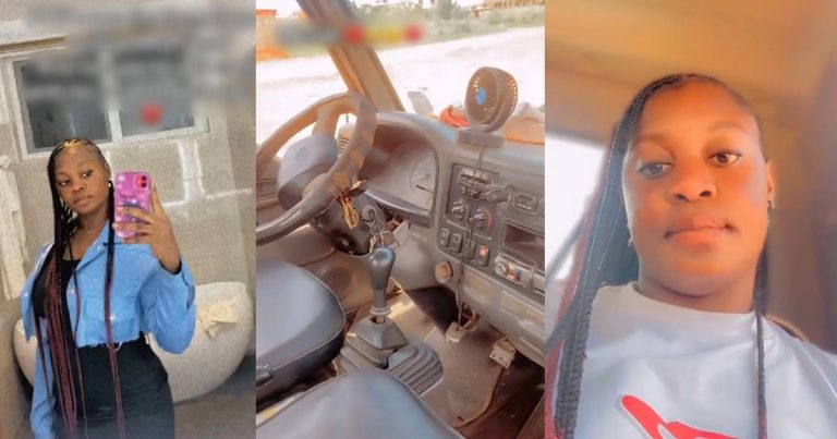 "Passenger princess" – Reaction as lady showcases the luxurious car her online boyfriend used to pick her up.