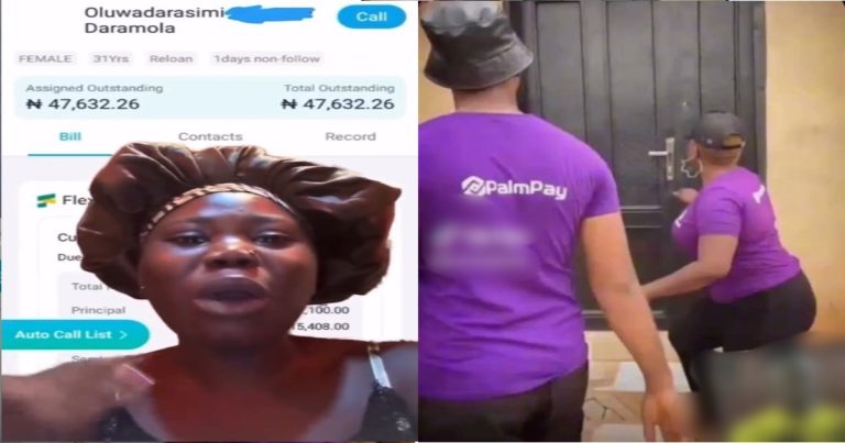 "Please help me pay Palmpay, I owe them 22k, it is now 47k, I was hungry" – Distressed lady laments