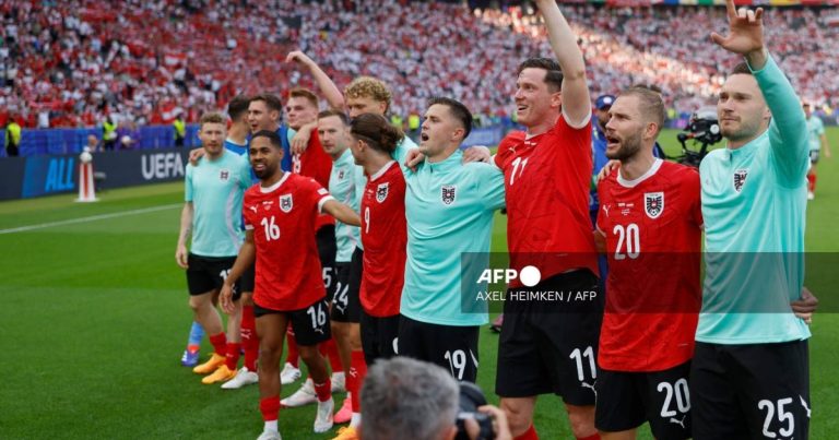 Austria beat Poland to close on last 16 at Euro 2024