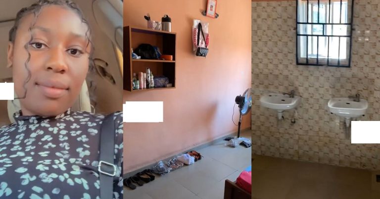 Corper Sh0cks Netizens As She Flaunts Her Lavish NYSC Accommodation (WATCH)