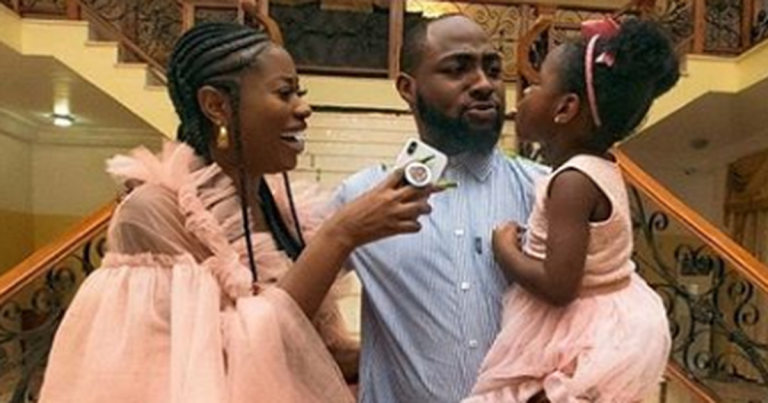 Davido and Sophia Momodu