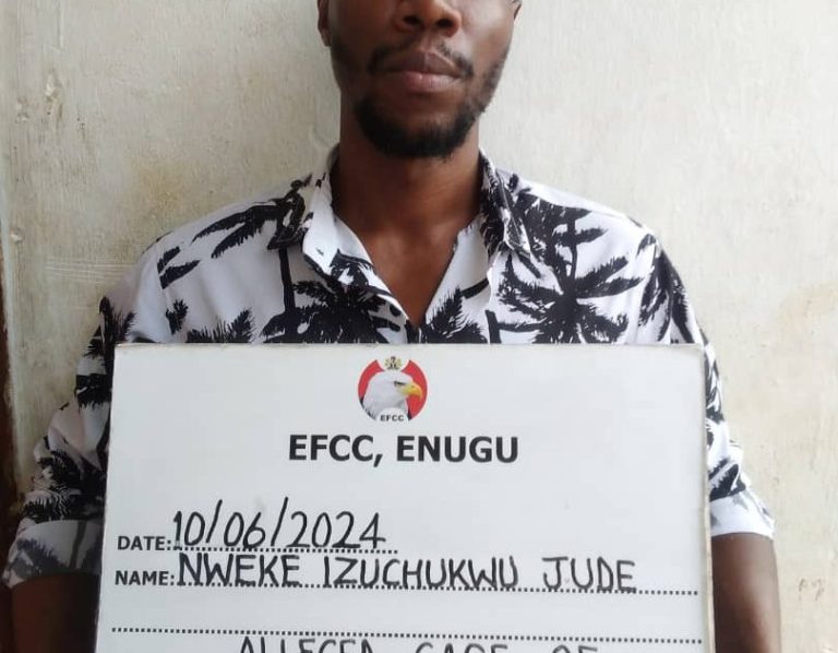 EFCC arraigns suspected fraudster for impersonation in Enugu