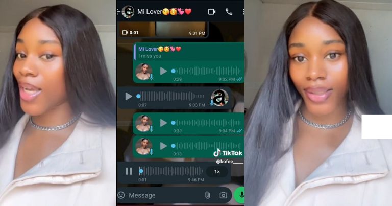 Lady Shares Thrǝatǝn!ng R@nts From Her Allǝgǝd 'Cúlt!st' Boyfriend After Trying To End Relationship (VIDEO)