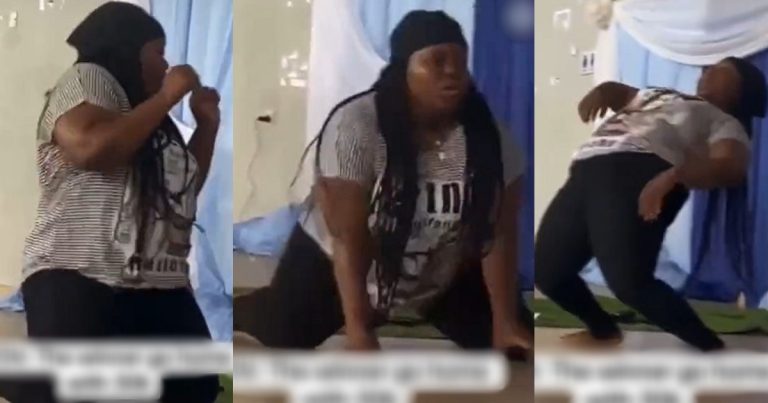 Lady earns the 'Dancer of the Year' award after showing off her dancing skills at an event (VIDEO)