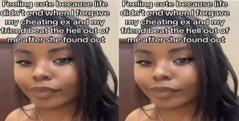 Lady narrates how her bestie be@t her up because she went back to her che@t!ng ex-boyfriend