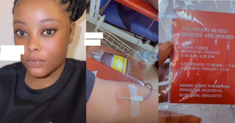 Mixed Reactions As Nigerian Woman Marks Her Birthday With Hospital Blood Donation (VIDEO)