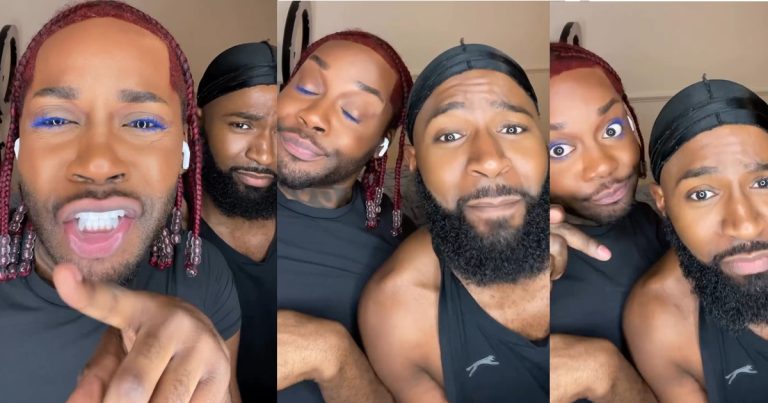 "No, they are Ghanaians please" – Netizens reacts to g@y couple's claim to be from Ondo state, Nigeria (VIDEO)