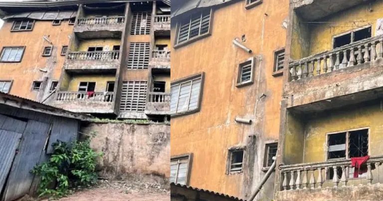 Photos Of A Dilapidated 3-Storey Building Fully Occupied By Residents Sparks Safety Concerns Online