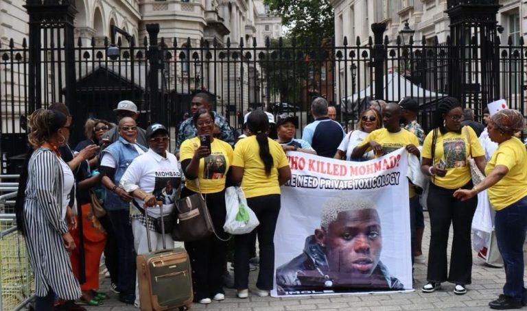 Protesters storm Nigeria High Commission in London, demand thorough probe