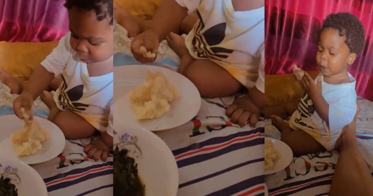 Viral Video Of Little Boy's Impressive Eba Moulding Skills Wows Netizens (WATCH)