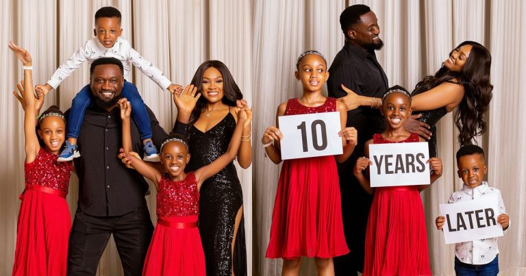 "A decade of shared dreams" – Jude Okoye and wife, Ify Okoye celebrate 10 years wedding anniversary