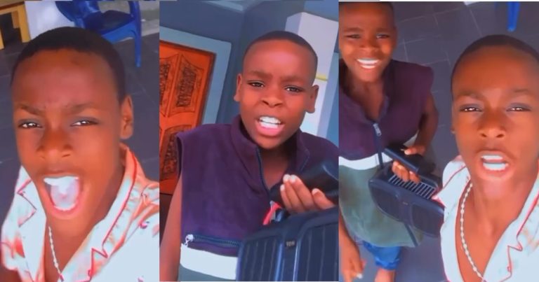 "Be like caprison don cost" – Netizens gush as kids vent their frustration at the economic hardship through perfect rap (WATCH)