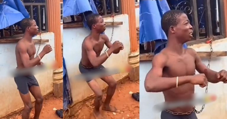 Caught Th!ef Compelled To Dance To Hit Songs As Crowd Cheers In Viral Video (WATCH)