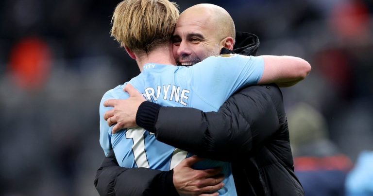 De Bruyne not leaving Manchester City-Guardiola