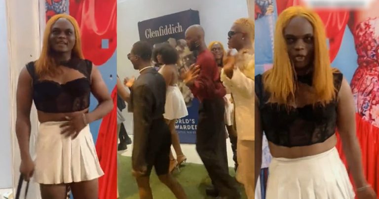 "Is that not Chucky" – Appearances of attendees at the Enugu fashion experience spark reaction (VIDEO)