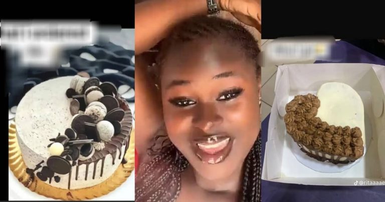 Lady's Hilarious "What I Ordered Vs What I got" Cake Delivery Sparks Laughter Online (PHOTOS)