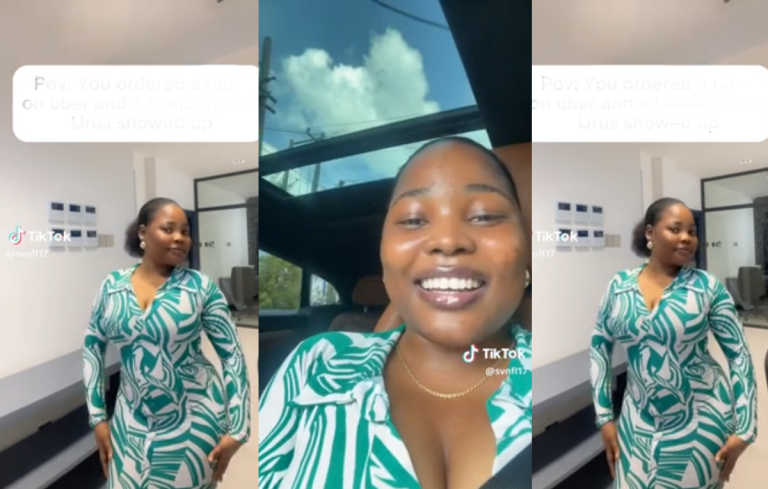 Nigerian Lady Was Astounded to Discover Her Uber Ride Was A Lamborghini Urus Worth 300M (VIDEO)