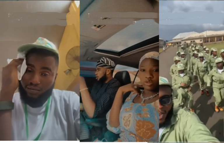 “Relationship people, una no dey rest?" – Lady Shares How Her Husband Keeps Her Updated On His Activities While In NYSC Orientation Camp (VIDEO)