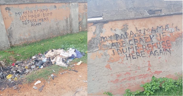 Some Nigerians accepted their parents are cr@zy following the aftermath of a public waste notice