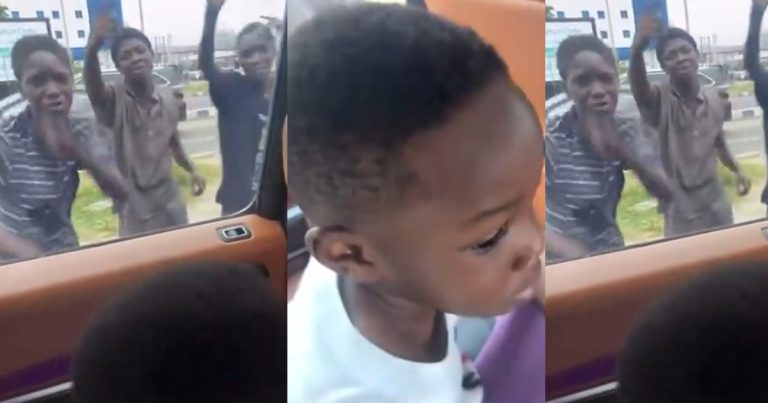 "There is too much bad boys" – Zlatan Ibile's son panicked after an encounter with ‘street urchins’ in Lagos (WATCH)