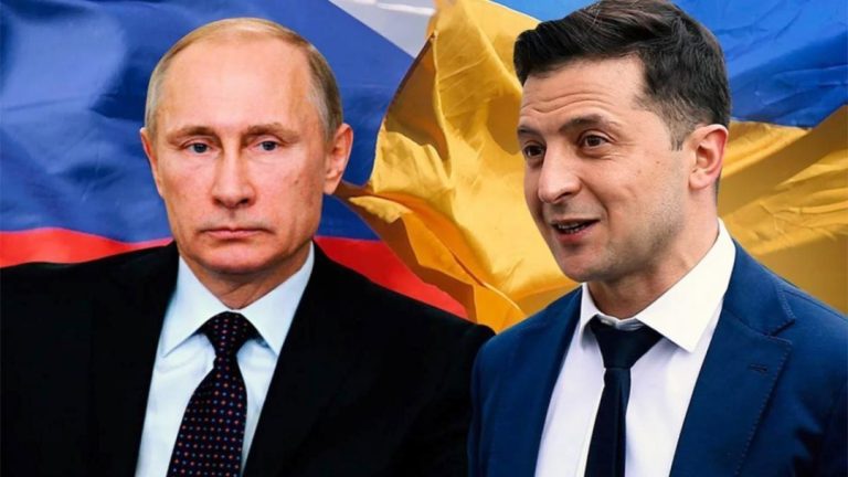 Vladimir Putin, Volodymyr Zelensky