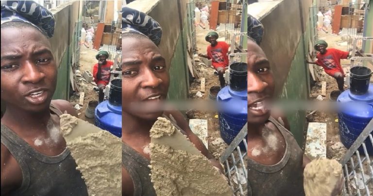 "Yah00 don spoil everything, normally we suppose dey plenty here" – Bricklayer gives update