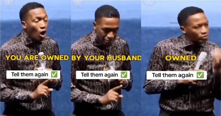 "Your husband is not your friend nor partner, he's your owner" – Pastor dishes new rules to women