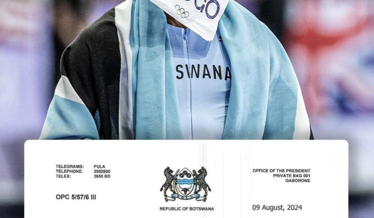 Botswana declares holiday to honour Olympics gold medalist, Letsile Tebogo