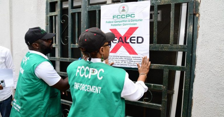 FCCPC seals table water company in Abuja