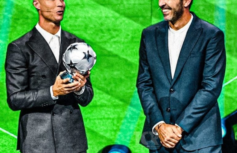 UEFA honours Champions League heroes Ronaldo, Buffon 