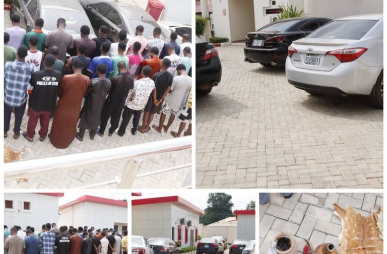 EFCC arrests 44 suspected fraudsters in Kwara