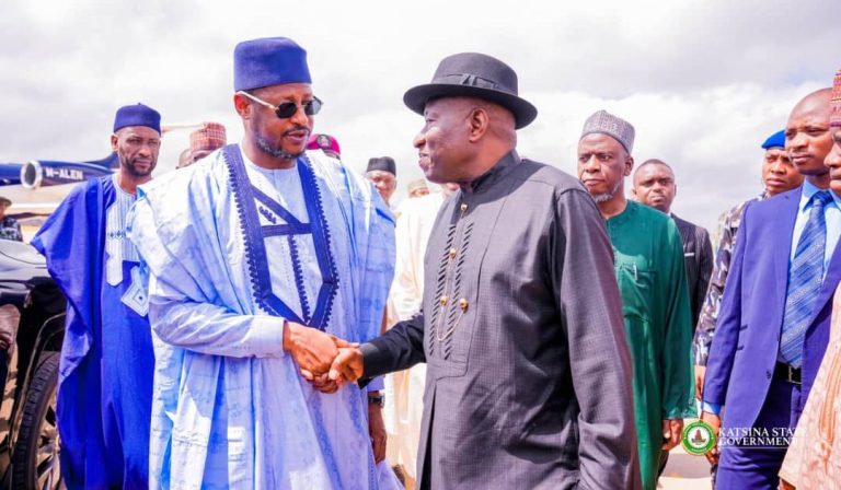 Jonathan pays condolence visit to Yar'adua family in Katsina