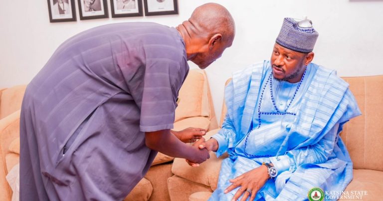 Kastina gov pays condolence visit to Yar’Adua's family over matriarch's death