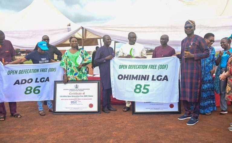 Minister commends Benue for achieving open-defecation-free status in two LGs