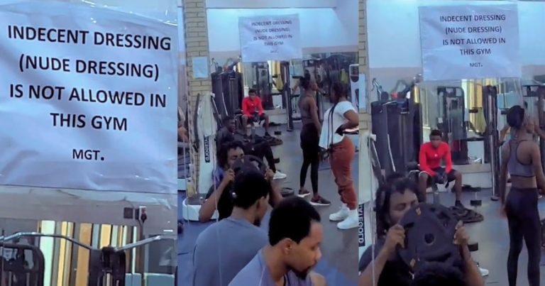 "They go loose customers ooo" – Reactions as Imo State gym enforces modesty with new dress code rules (WATCH)