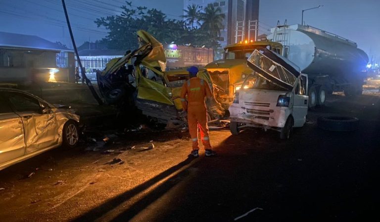 Three die in Lagos multiple accidents