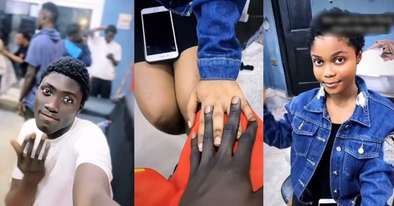 "his color is very rare" – Lovebirds sparks reactions after showcasing massive complexion difference (WATCH)