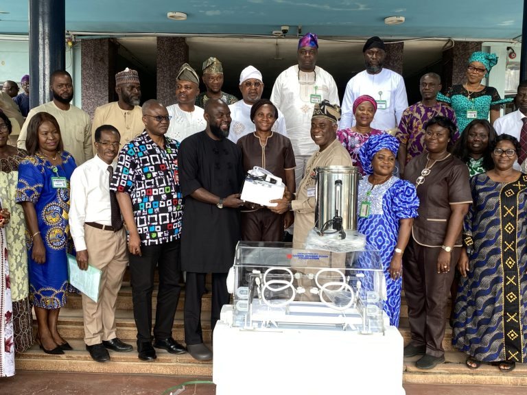 Ex-Reps member, Fijabi, donates medical equipment to UCH