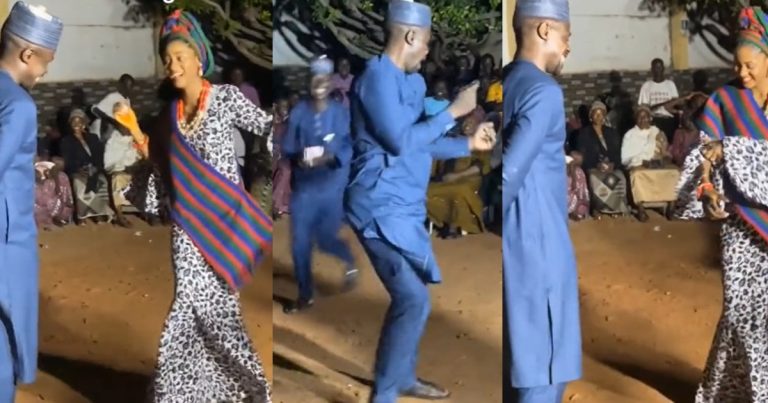 Nigerian groom stúns guests with electr!fying dance performance on their wedding day (WATCH)